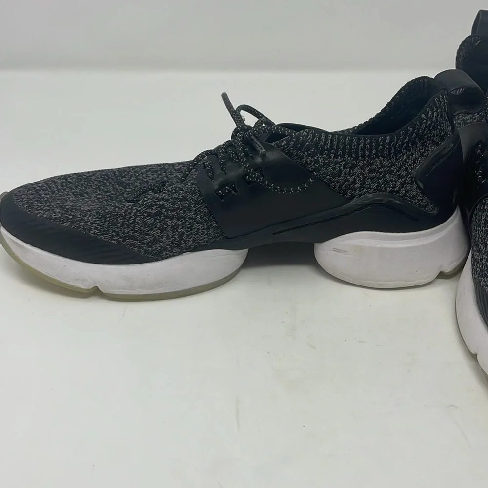 Cole Haan Zerogrand Black White Knit Sneakers Size 6 Excellent Condition